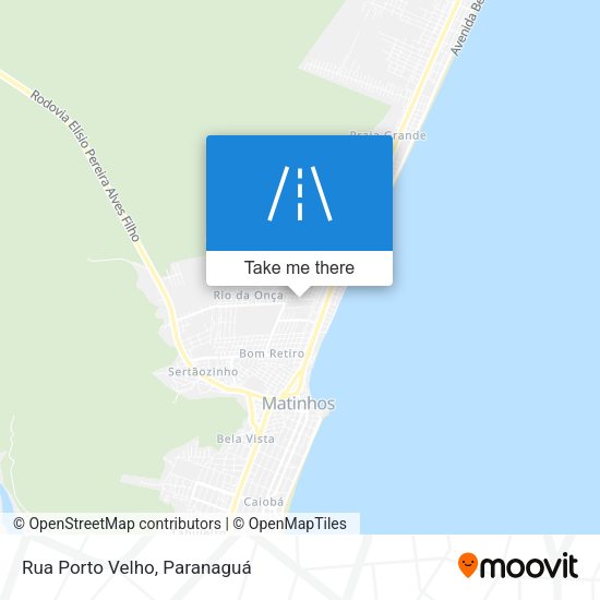 Rua Porto Velho map