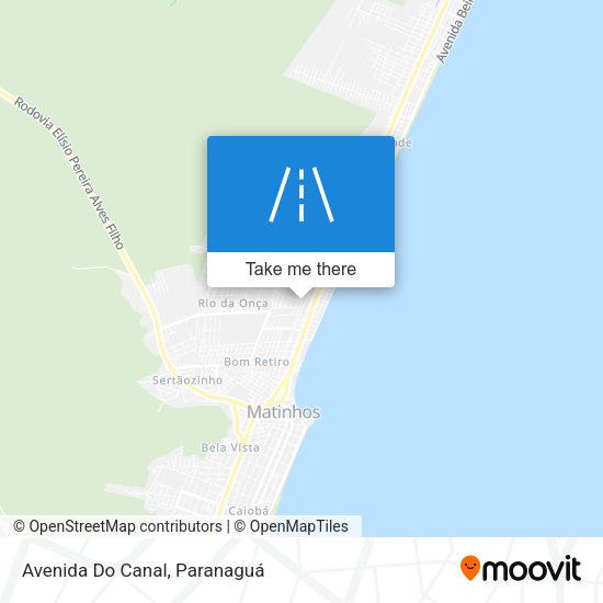 Avenida Do Canal map