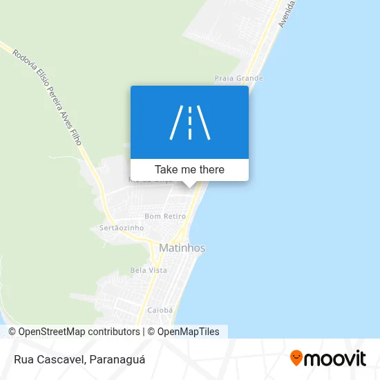Rua Cascavel map