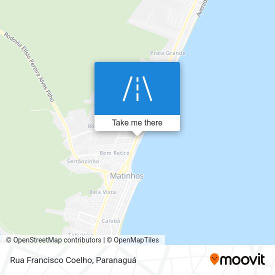 Rua Francisco Coelho map