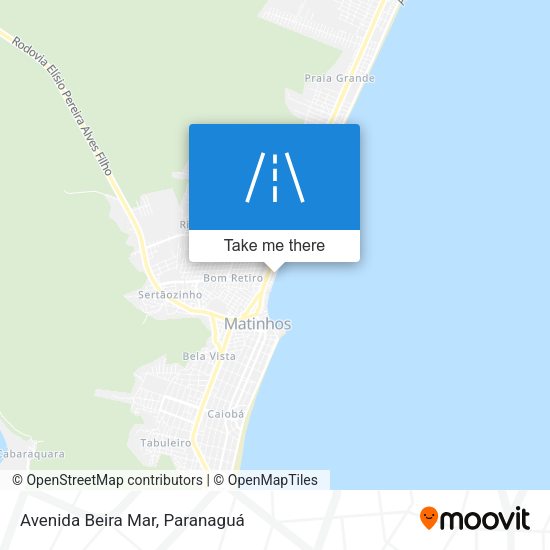 Avenida Beira Mar map