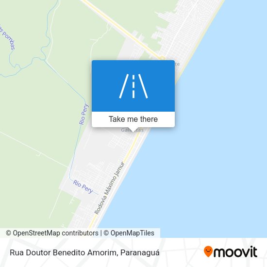 Rua Doutor Benedito Amorim map
