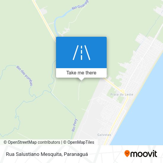 Rua Salustiano Mesquita map