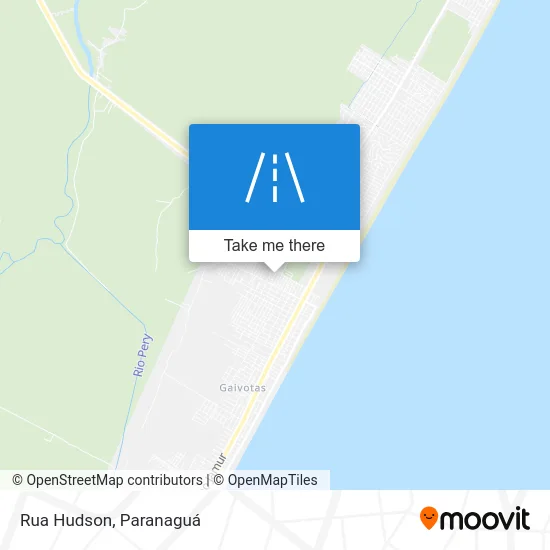 Rua Hudson map