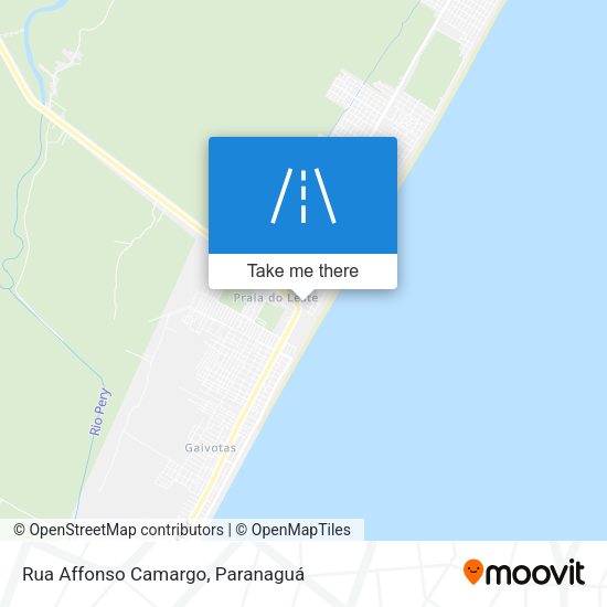 Rua Affonso Camargo map