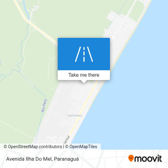 Avenida Ilha Do Mel map