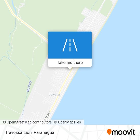 Travessa Lion map