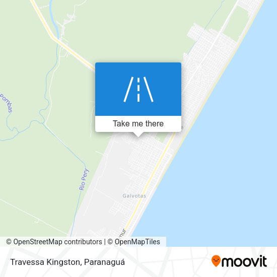 Travessa Kingston map