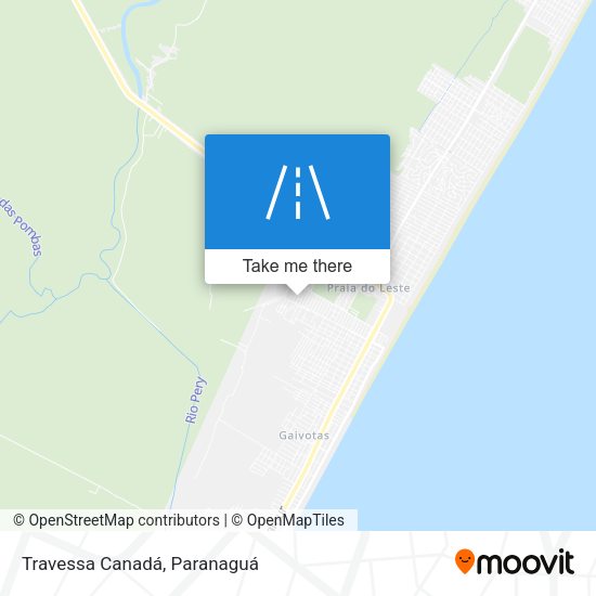 Travessa Canadá map