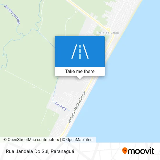 Rua Jandaia Do Sul map