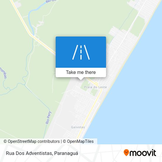 Rua Dos Adventistas map