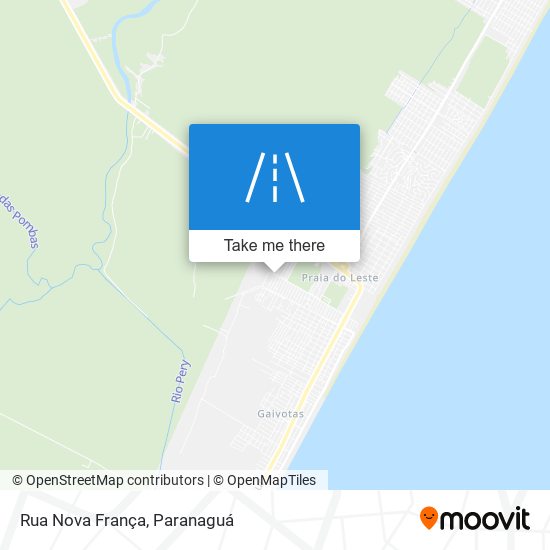 Rua Nova França map