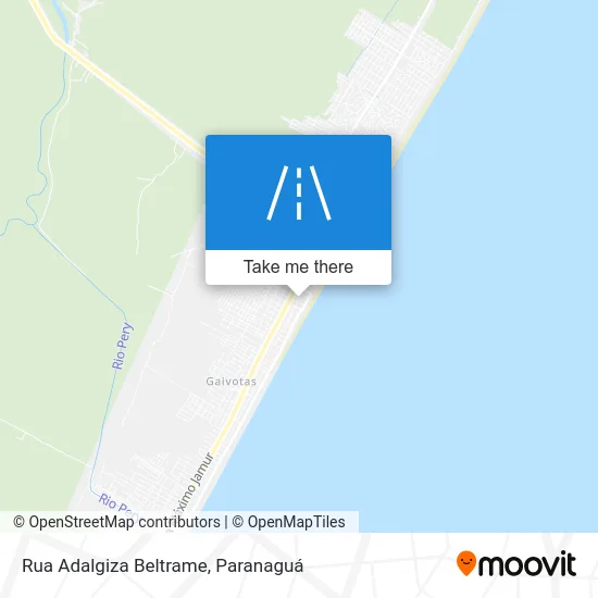 Rua Adalgiza Beltrame map