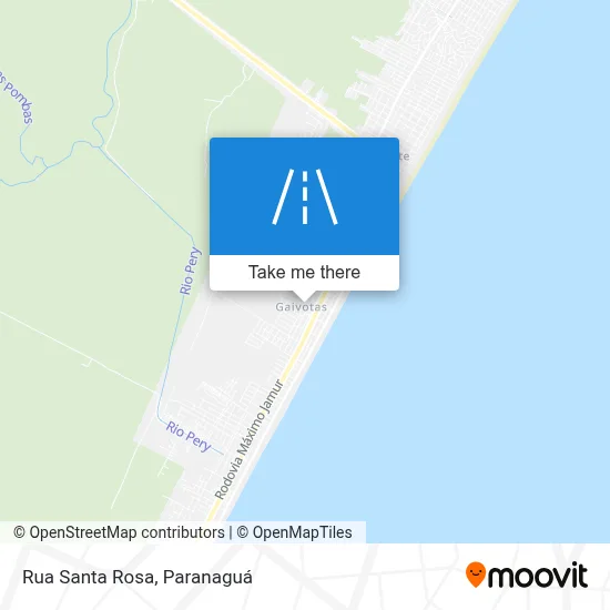 Rua Santa Rosa map