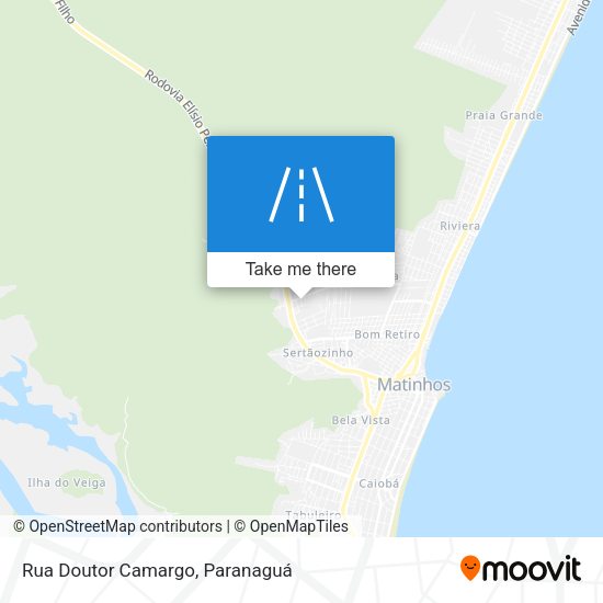 Rua Doutor Camargo map