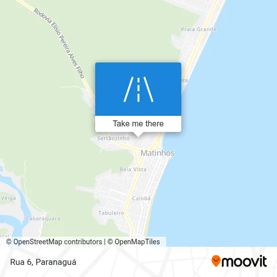 Rua 6 map