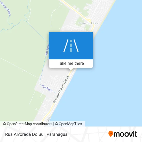 Rua Alvorada Do Sul map