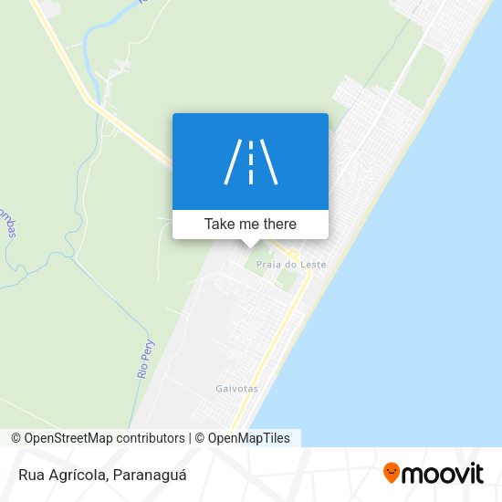 Rua Agrícola map
