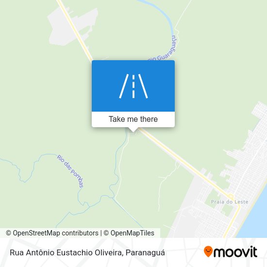 Rua Antônio Eustachio Oliveira map