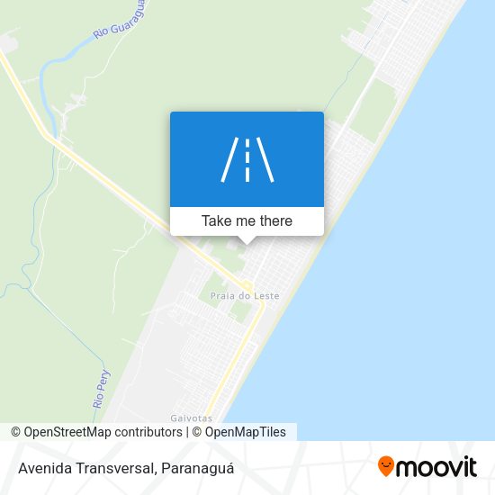 Avenida Transversal map
