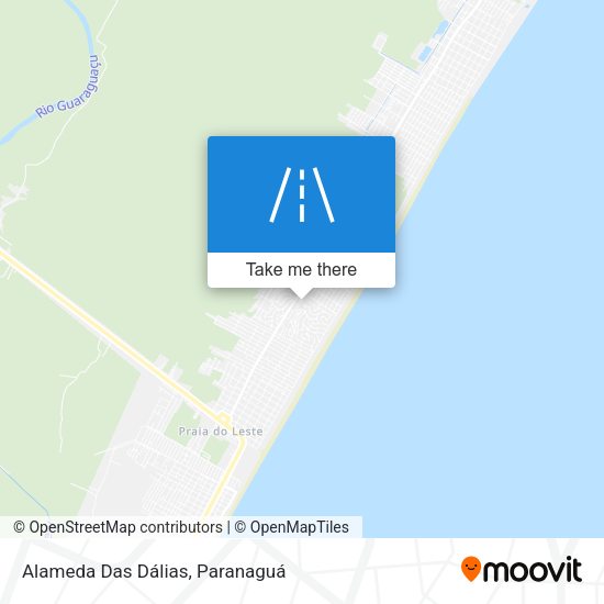 Alameda Das Dálias map
