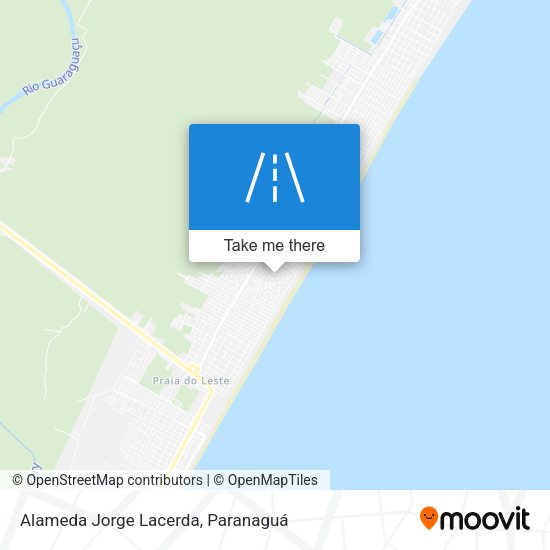 Alameda Jorge Lacerda map