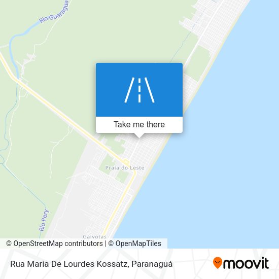 Rua Maria De Lourdes Kossatz map