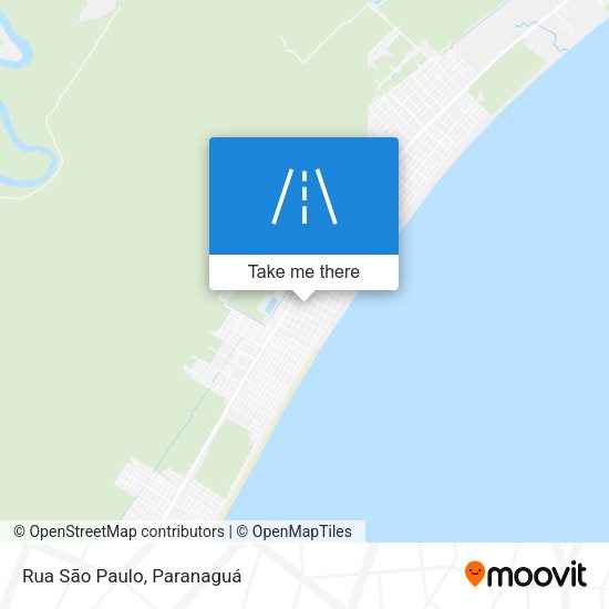 Rua São Paulo map