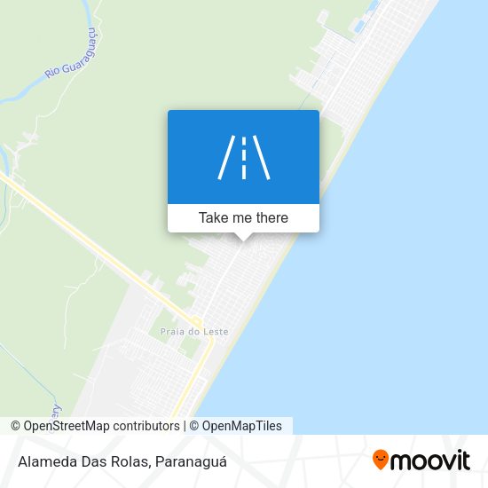 Alameda Das Rolas map
