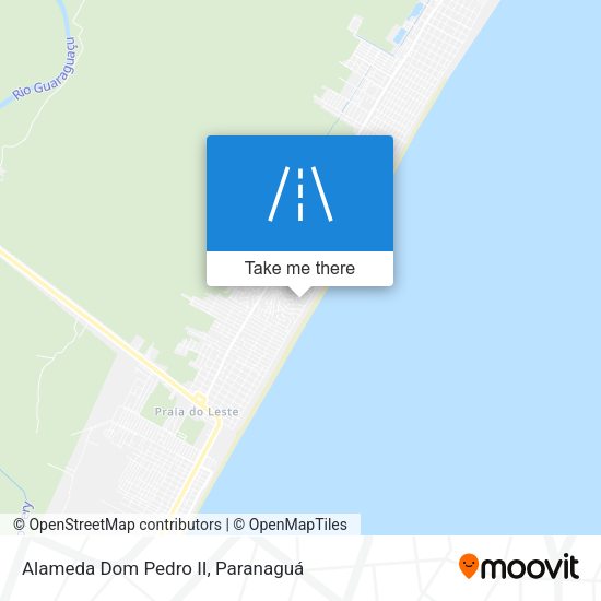 Alameda Dom Pedro II map