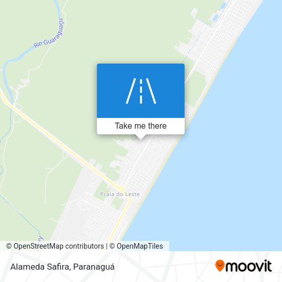 Alameda Safira map