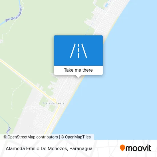 Mapa Alameda Emílio De Menezes