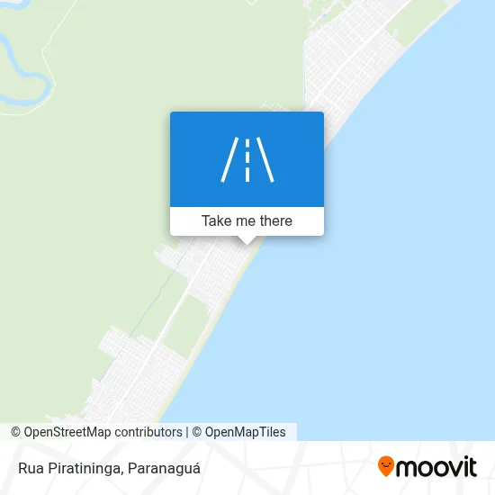 Rua Piratininga map