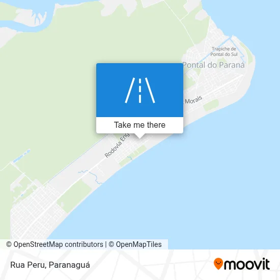 Rua Peru map