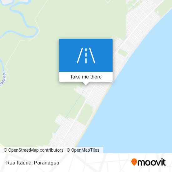 Rua Itaúna map