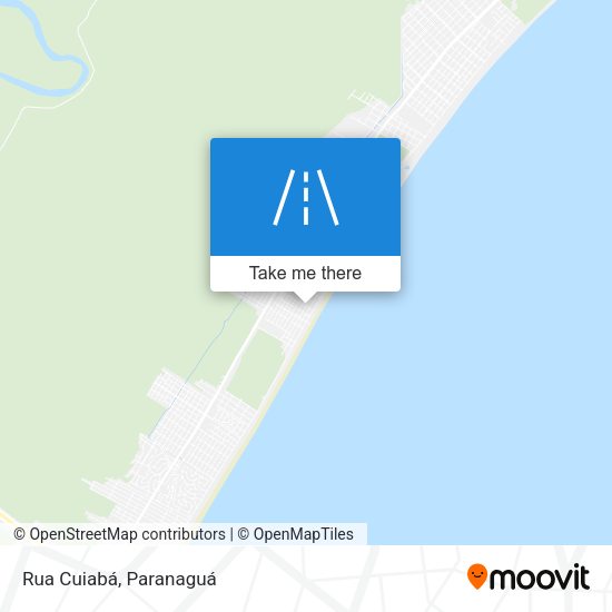 Rua Cuiabá map