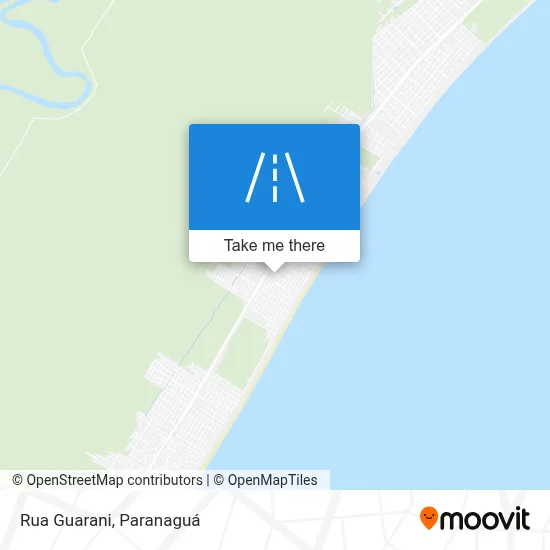 Rua Guarani map