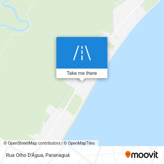 Rua Olho D'Água map