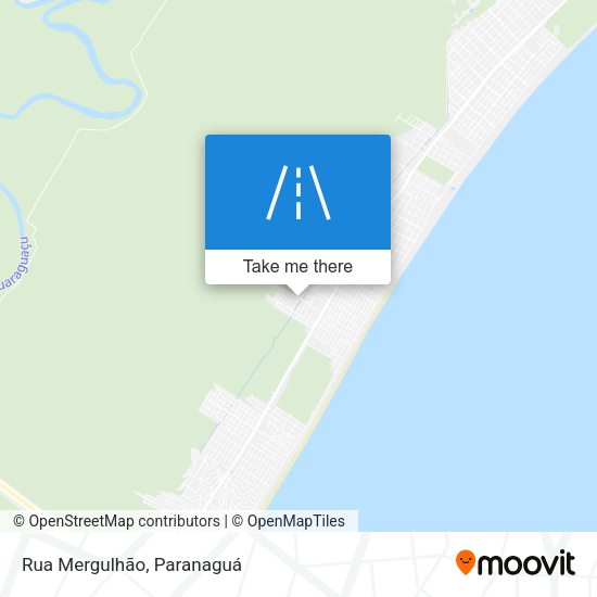 Rua Mergulhão map