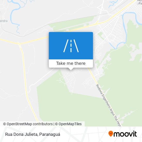 Rua Dona Julieta map