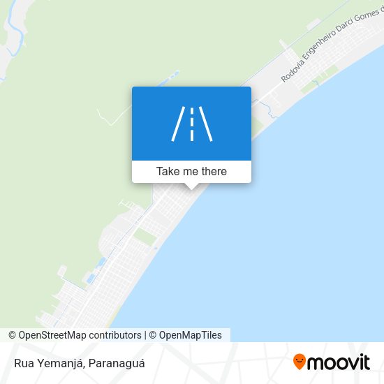 Rua Yemanjá map