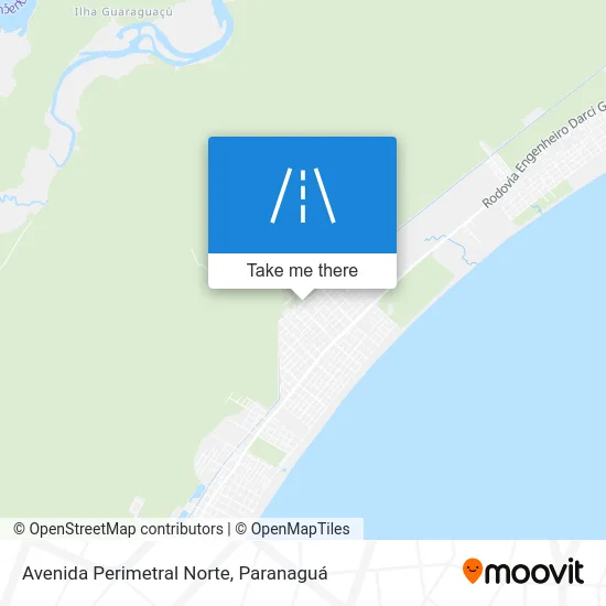 Avenida Perimetral Norte map