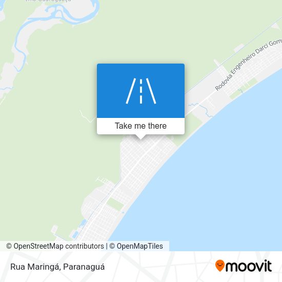 Rua Maringá map