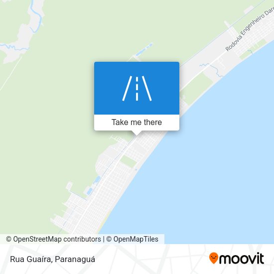 Rua Guaíra map