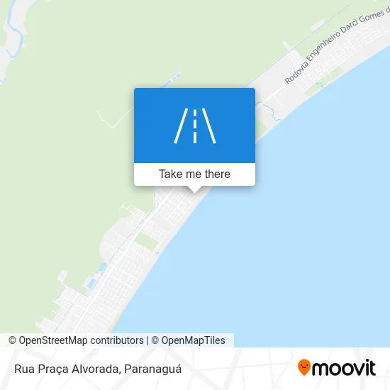 Rua Praça Alvorada map
