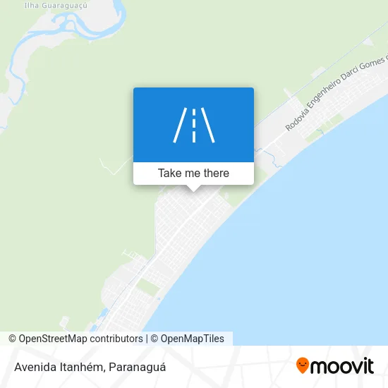 Avenida Itanhém map