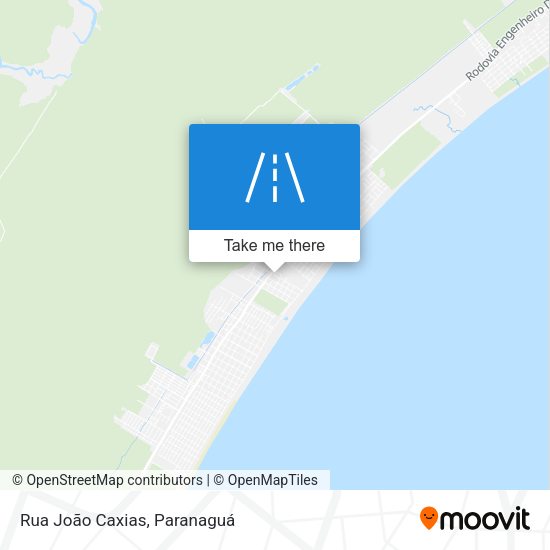 Rua João Caxias map