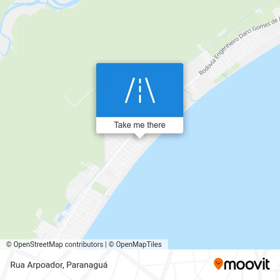 Rua Arpoador map