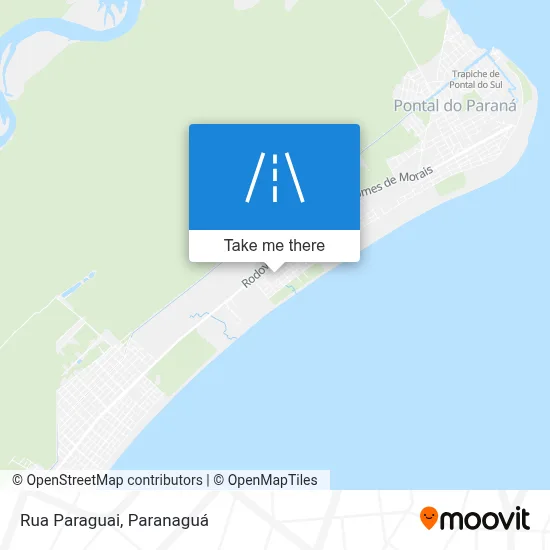 Rua Paraguai map