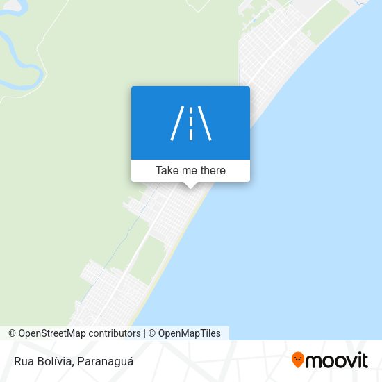 Rua Bolívia map